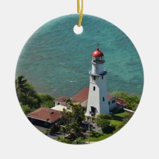 En Céramique Ornement de phare avec la citation inspirée