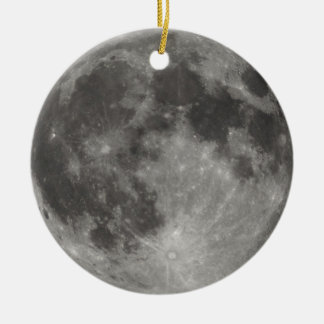 En Céramique Ornement de pleine lune