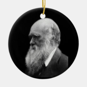 En Céramique Ornement de portrait de Darwin
