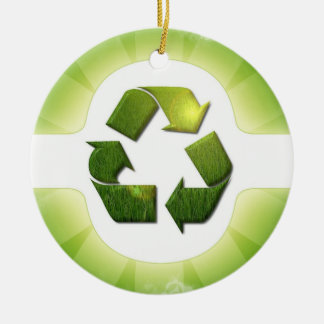 En Céramique Ornement de problèmes environnementaux