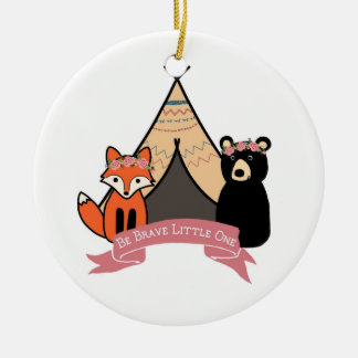 En Céramique Ornement de région boisée pour le bébé