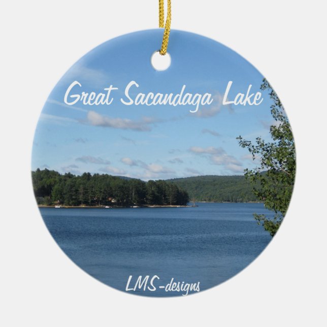 En Céramique Ornement de sérénité de Sacandaga (Devant)