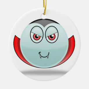 En Céramique Ornement de Smilie de vampire