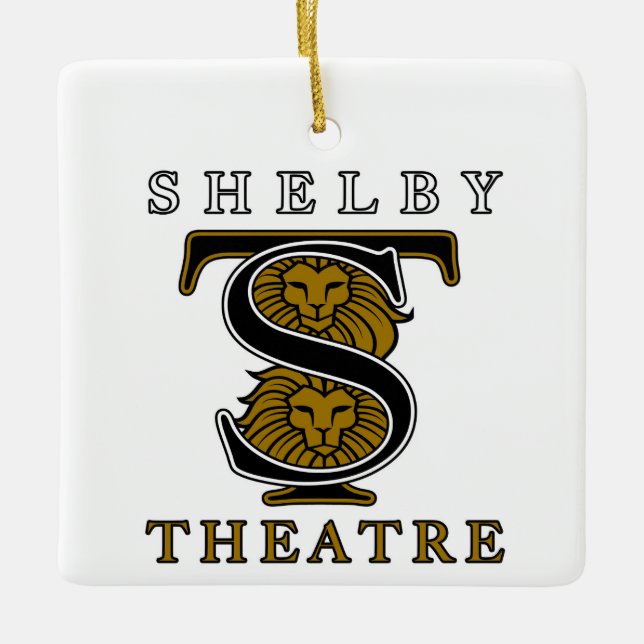 En Céramique Ornement de théâtre SHS (Devant)