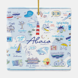 En Céramique Ornement de vacances - La ville de l'Espoir d'ABC