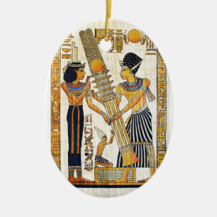 En Céramique Ornement d'Egypte antique 1