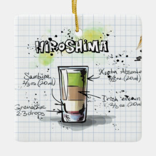 En Céramique Ornement d'Hiroshima