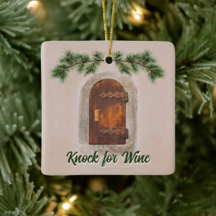 En Céramique Ornement - Fenêtre à vin