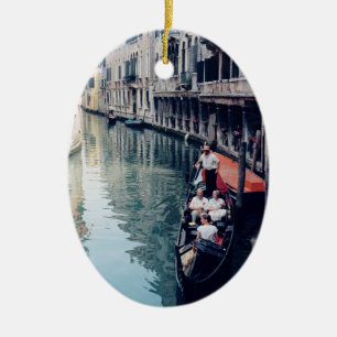 En Céramique Ornement italien d'arbre de Noël - Venise, Italie