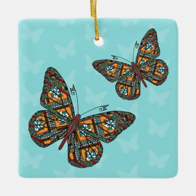 En Céramique Ornement monarque ukrainien (Devant)