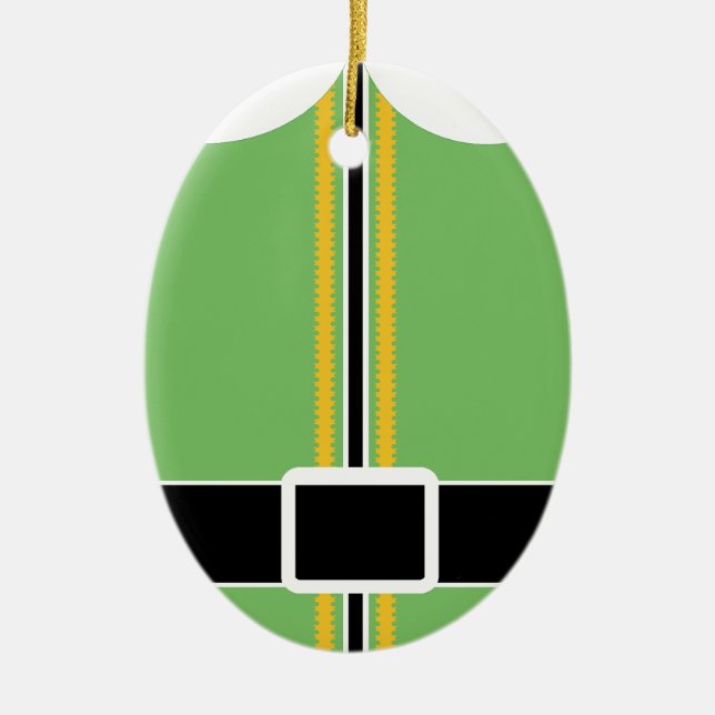 En Céramique Ornement ovale (Devant)