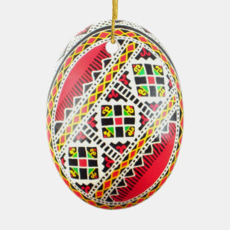 En Céramique Ornement Pysanka