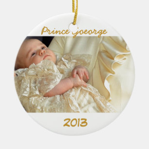 En Céramique Ornement royal de bébé