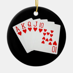 En Céramique Ornement Royal Flush
