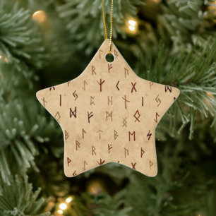 En Céramique Ornement Runes