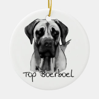 En Céramique Ornement supérieur de Boerboel