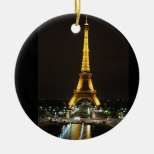 En Céramique Ornement Tour Eiffel