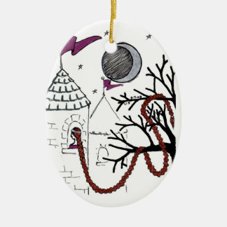 En Céramique Ornement très mauvais de jour des cheveux de