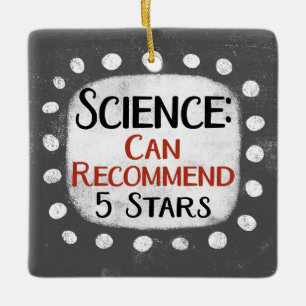 En Céramique Science Review 5 étoiles Ornement