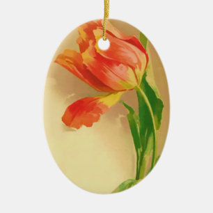 En Céramique Tulip Art by Catherine Klein Ornement