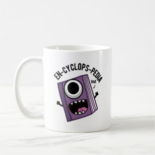 En-cyclops-pedia Funny Encyclopedia Pun  Coffee Mug