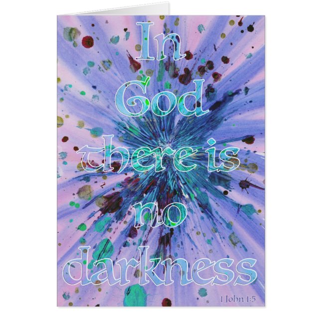 En Dieu Noël Bible chrétienne Citation Mot Art (Devant)