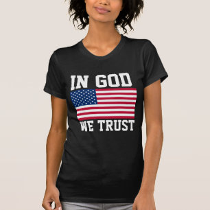EN DIEU, NOUS AVONS CONFIANCE AUX T-SHIRTS TEE - S