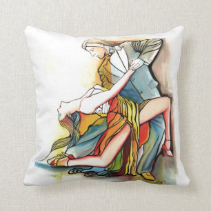 En el Alma Tango Throw Pillow
