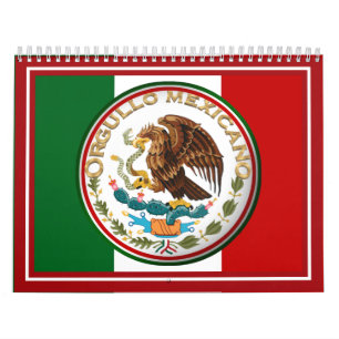 En Espanol - ORGULLO MEXICANO Photo Frame Calendar