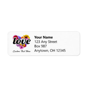 En Fleur - Amour Coeur En Forme De Bouquet Floral