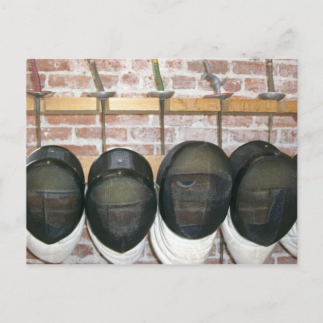 En Garde Postcard (Front)