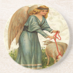 En Grès Angels Little Lamb Dessous de verre