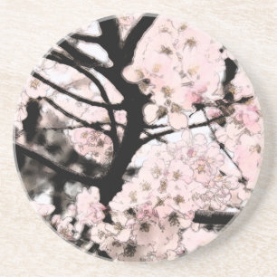En Grès Cherry Blossom Dessous de verre édité