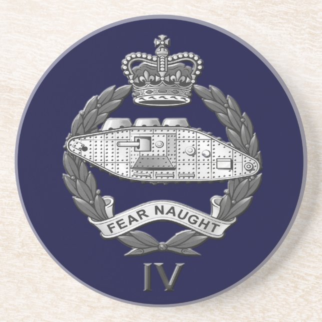 En Grès dessous de verre 4RTR ronds (Devant)