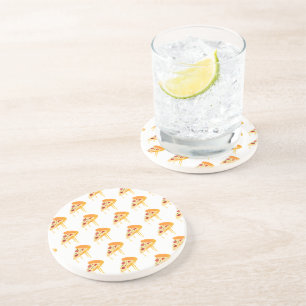 En Grès Dessous de verre à la pizza