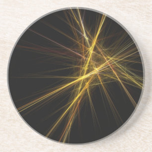 En Grès Dessous de verre Abstrait