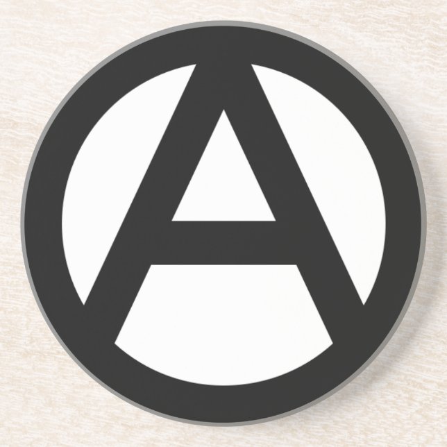 En Grès Dessous de verre anarchique (Devant)