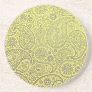 En Grès Dessous de verre au citron miel