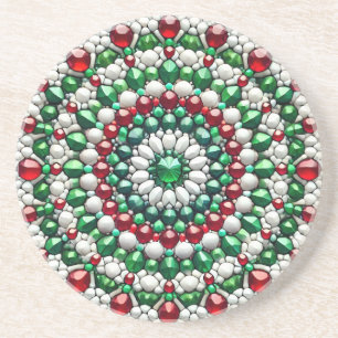 En Grès Dessous de verre aux couleurs italiennes Design