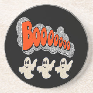 En Grès Dessous de verre Boo Ghost