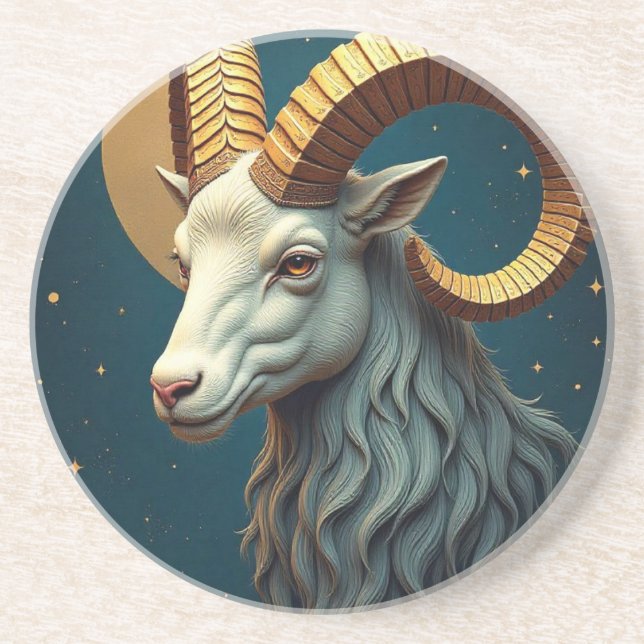 En Grès Dessous de verre Capricorn (Devant)