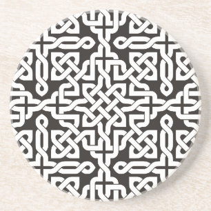 En Grès Dessous de verre celtiques de knotwork