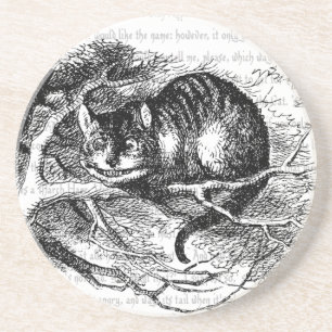 En Grès Dessous de verre Cheshire Cat