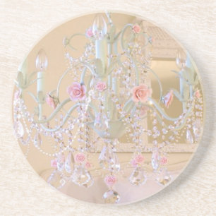 En Grès Dessous de verre chics minables de lustre