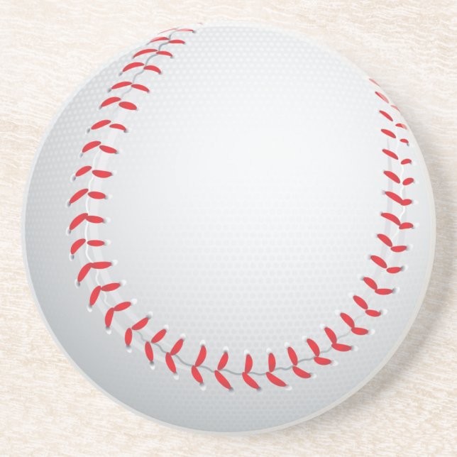 En Grès Dessous de verre de baseball (Devant)