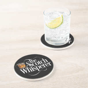 En Grès Dessous de verre de boisson Scotch Whisperer