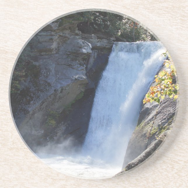 En Grès Dessous de verre de cascade Blue Ridge Mountain (Devant)