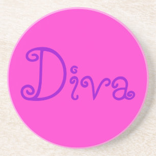En Grès Dessous de verre de diva