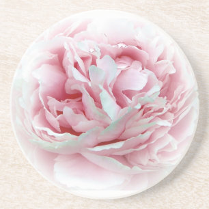 En Grès Dessous de verre de fleur de mariage