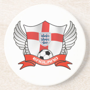 En Grès Dessous de verre de football anglais